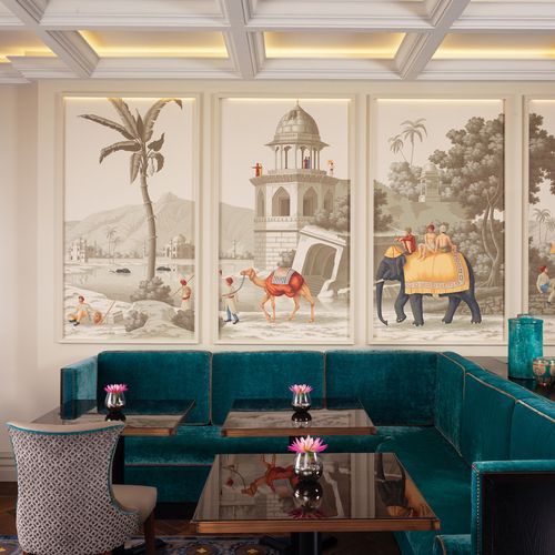 De Gournay Early Views of India | Wallpaper