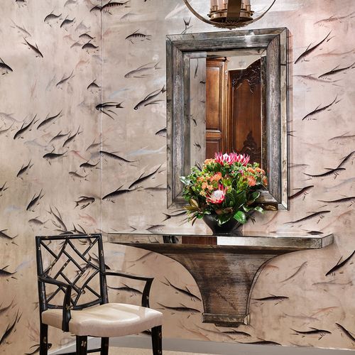 De Gournay Fishes | Wallpaper