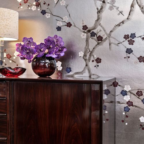 De Gournay Plum Blossom | Wallpaper