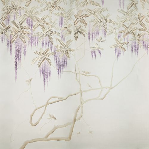 De Gournay Wisteria | Wallpaper