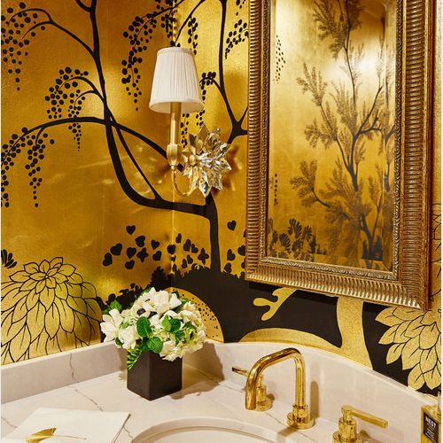 De Gournay Rateau | Wallpaper