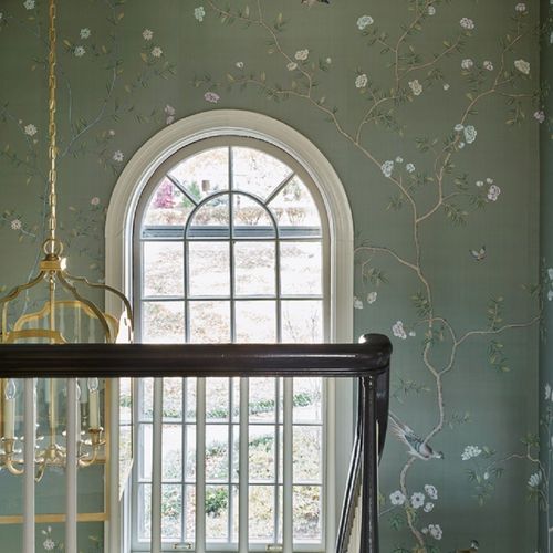 De Gournay Badminton | Wallpaper