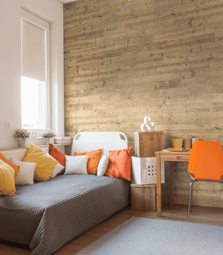Eagle Republic Peel & Stick Wood Wall Panel Textured