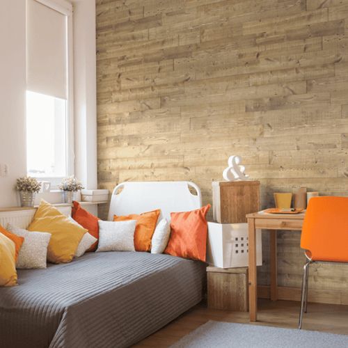 Eagle Republic Peel & Stick Wood Wall Panel Textured