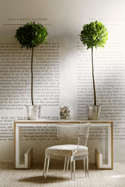 Great Gatsby/Large Panel A&B | Wallpaper