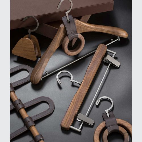 BASISTEM Horgen Dual Ring Scarf Hanger