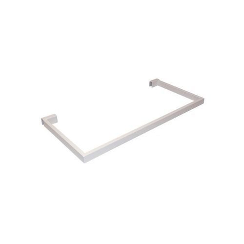 Flexiwall Clip-On Side Hang Rail 600mm White
