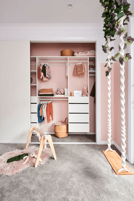 Custom Reach In Wardrobe