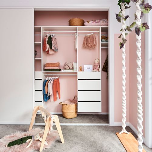 Custom Reach In Wardrobe