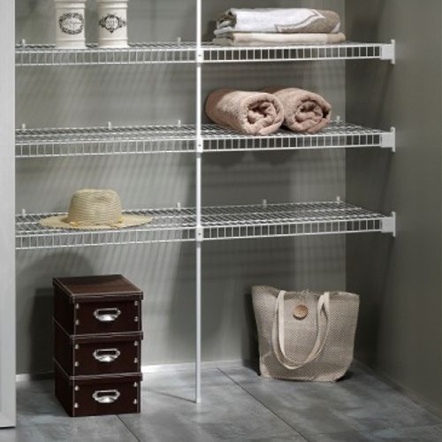 Everyday Ventilated Wire Wardrobe Shelving 