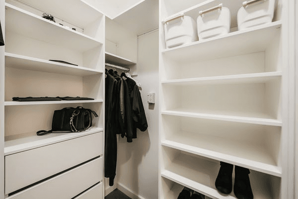 Everyday White Melamine Built-In Wardrobe