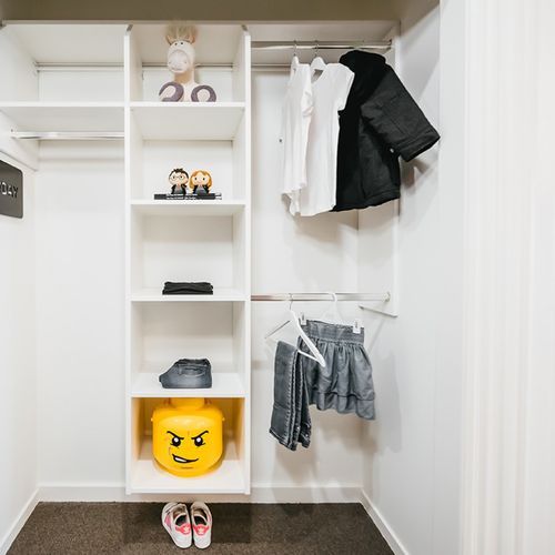 Everyday White Melamine Built-In Wardrobe