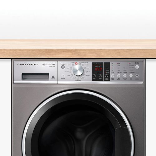 F&P Front Loader Washing Machine, 10kg, Steam Care