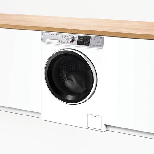 White Front Loader Washing Machine, 11kg, ActiveIntelligence, Steam Care