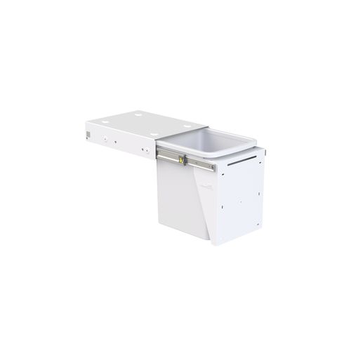 Hideaway Compact Bin 1 x 15L Bucket | Door Pull
