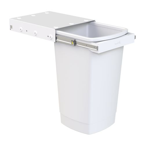 Hideaway Compact Bin 1 x 50L Bucket | Handle Pull