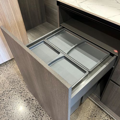Wesco Pullboy Z waste bin for Blum MERIVOBOX