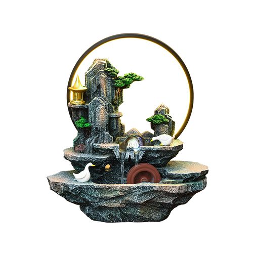 Mountain Water Feature 38 x 17 x 43cm