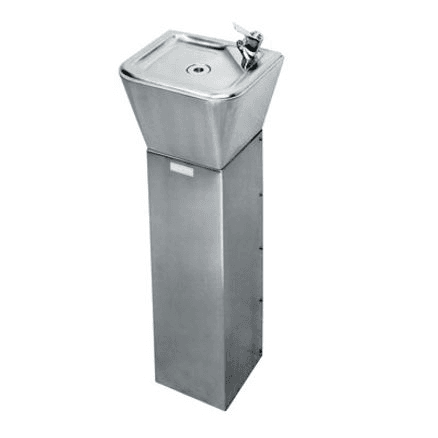 KWC Franke S/S Pedestal Mounted Drinking Fountain