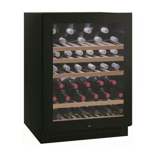 Vintec 50 Bottle Single Zone Wine Cabinet - Black