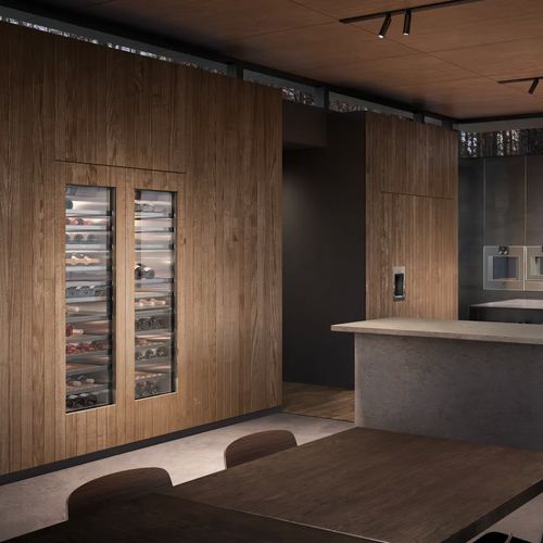 Gaggenau Vario Wine Cooler W/ Glass Door 400 Series