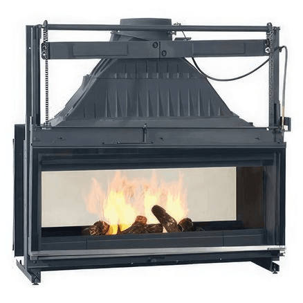 Cheminees Philippe Radiante 1200 Double Face Fireplace