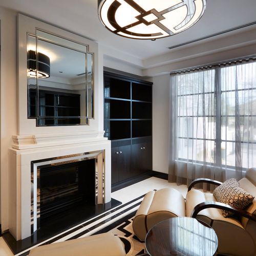 Art Deco Fireplace