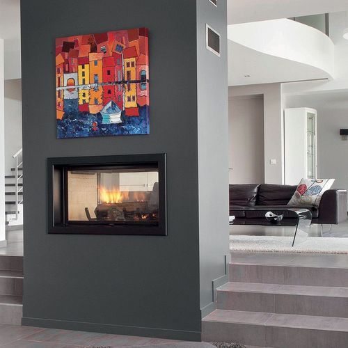 Axis H1600DS - Double Sided Fireplace