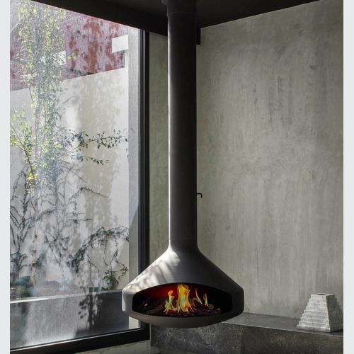 Focus Suspended Indoor Wood Fire Range