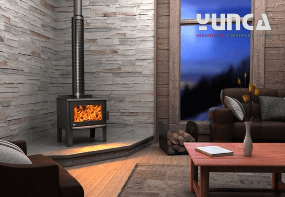 Monte Leg Wood Burner
