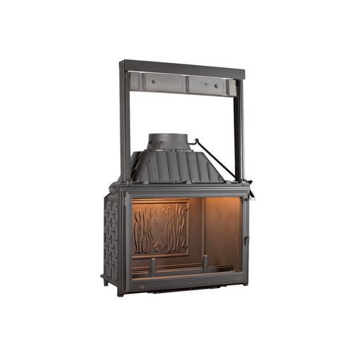 Seguin Super 9 Cast Iron Fireplace Lift Door