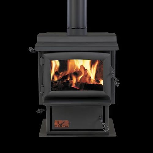 The Stag - Freestanding Multi-fuel Burner