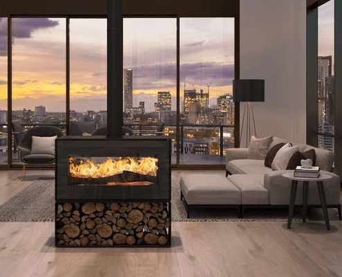 VisionLINE Taurus Double-Sided Clean Air Fire