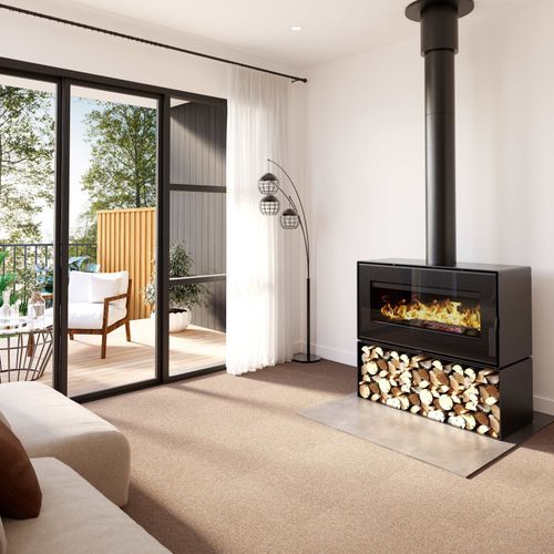 VisionLINE Taurus Clean Air Freestanding Wood Fire