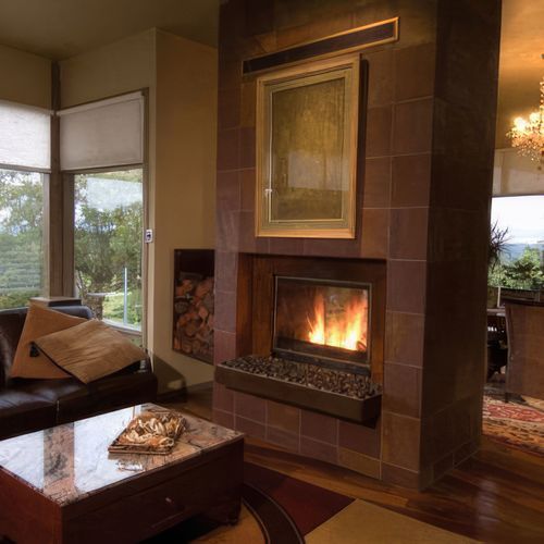 Cheminees Philippe Radiante 846 2V Fireplace