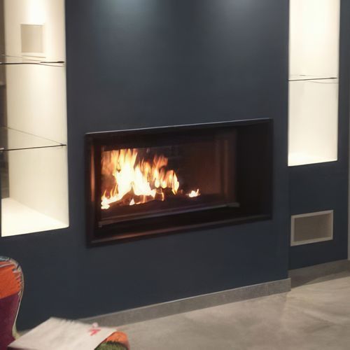 Cheminees Philippe Radiante 1001 DF Fireplace