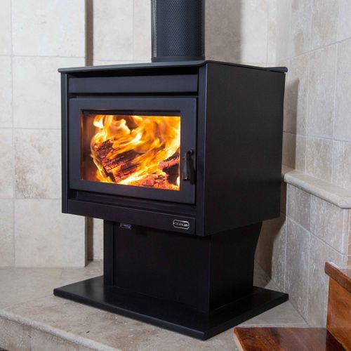 Kemlan Super Nova Freestanding Rural Wood Fireplace