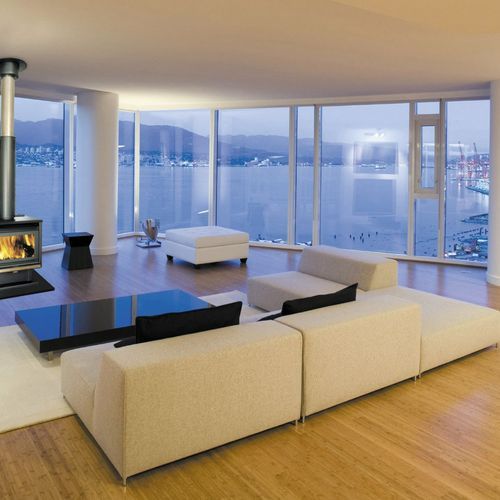 Kemlan Super Nova Freestanding Rural Wood Fireplace