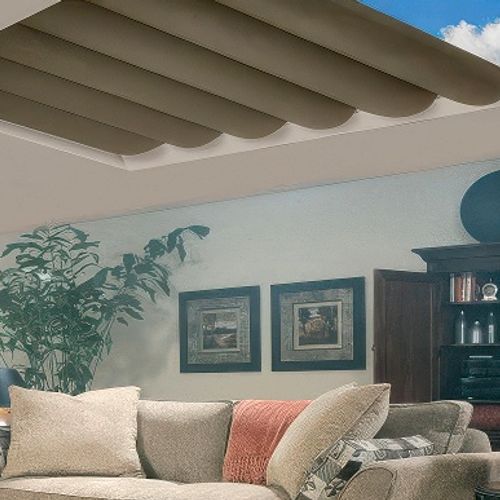 Premium Blackout Roman Skylight Blinds