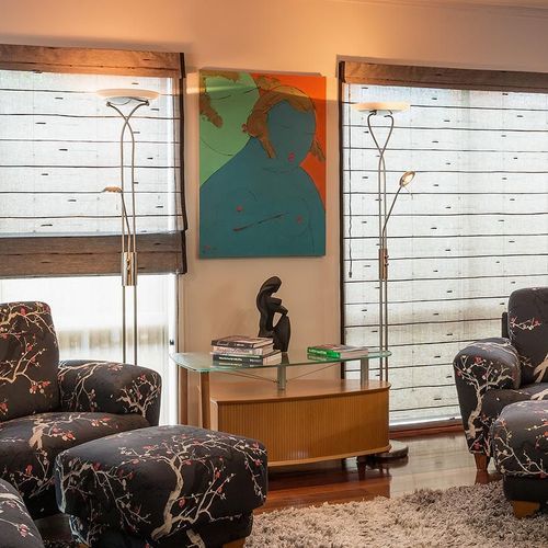 Silk Road Rustic Weave Blinds