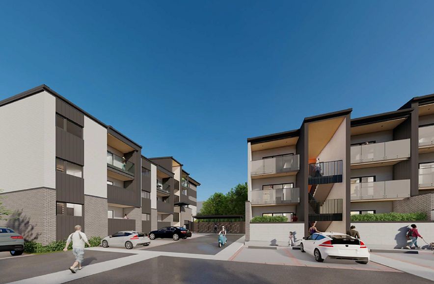 Crown Lynn Yard Apartments