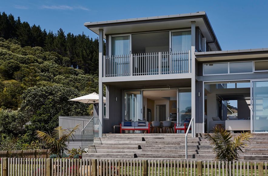 The beachfront Coromandel bach with every detail considered