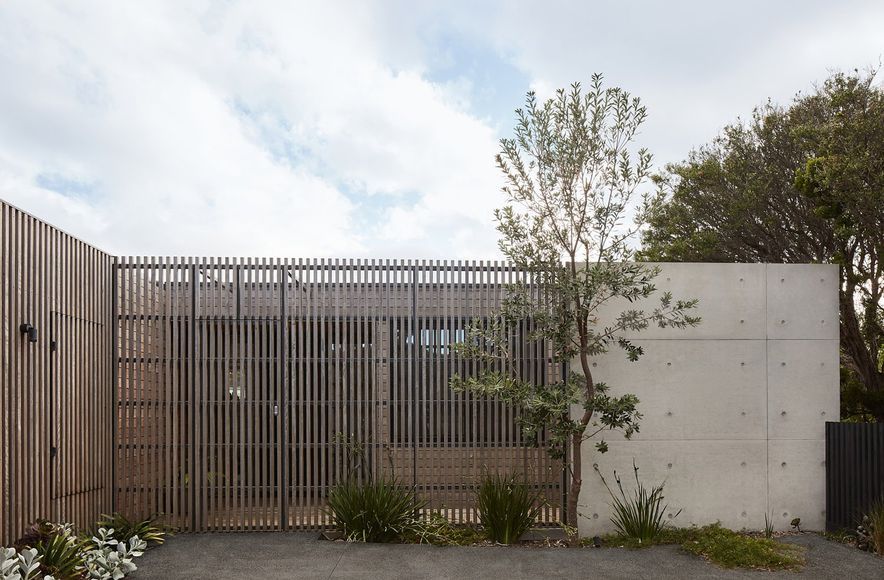 Concrete and Timber House, St Andrews Beach