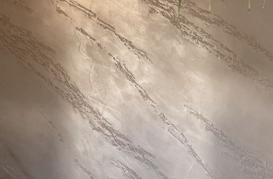 Feature wall, Split stone