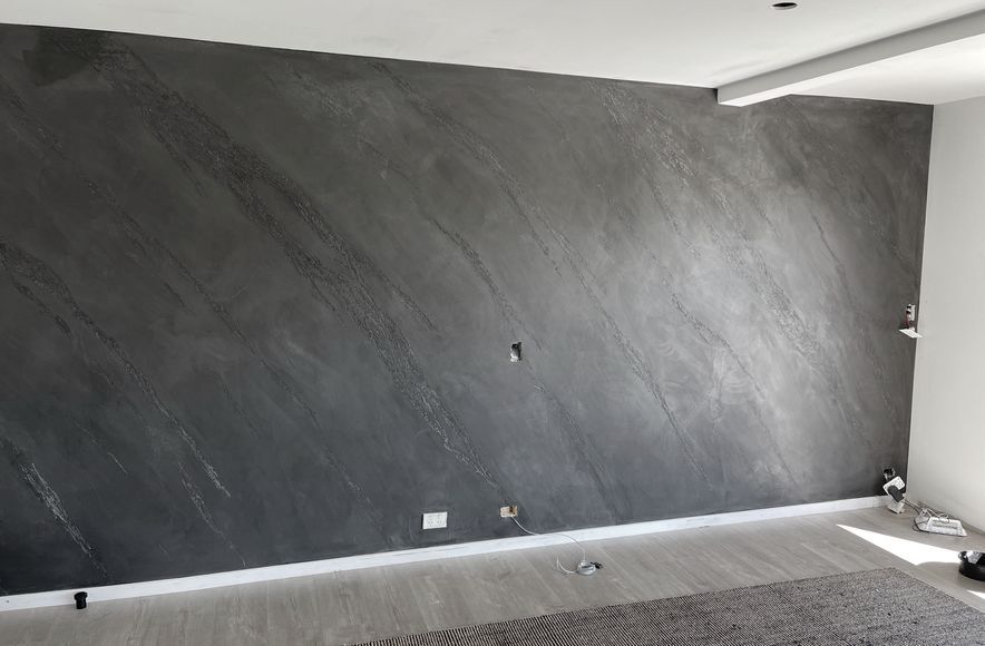 Resistone Microcement wall