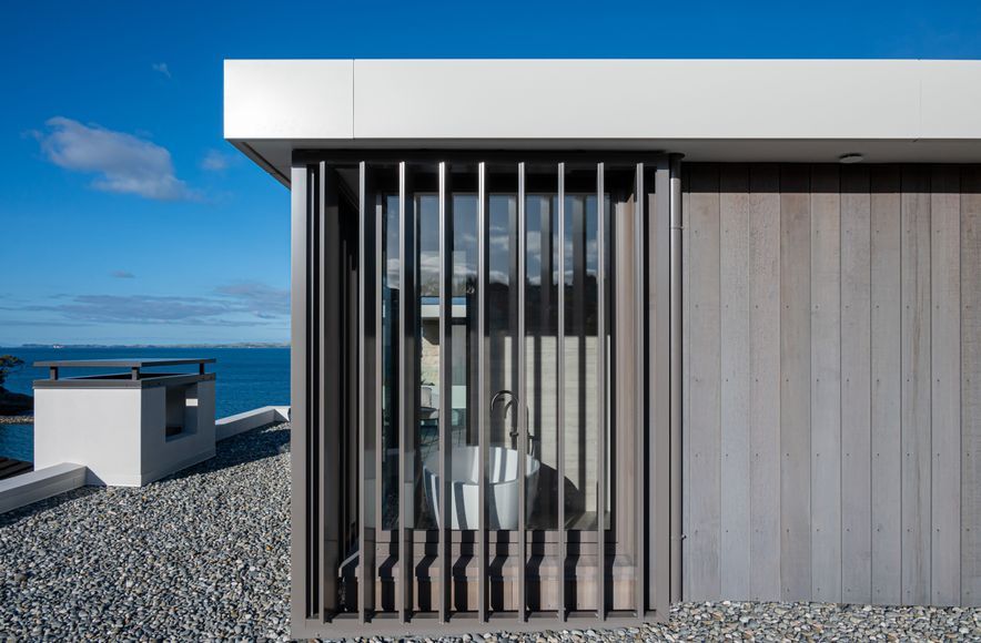 Castor Bay - Woodgrained Aluminum Louvres, Gates & Fencing