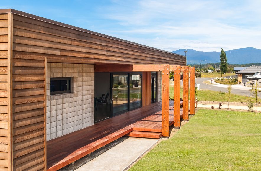 Golden bay house