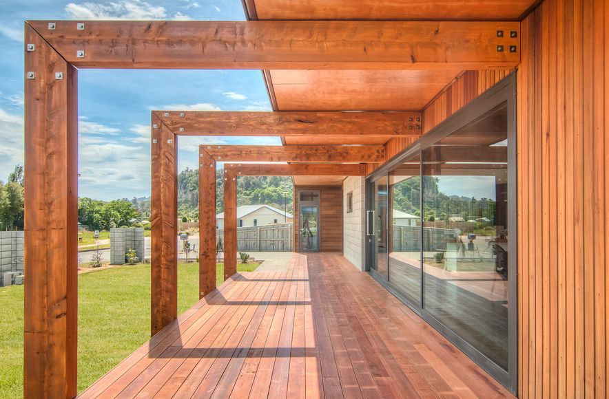 Golden bay house
