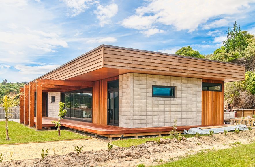 Golden bay house