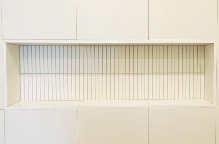 Shower Box Tiling